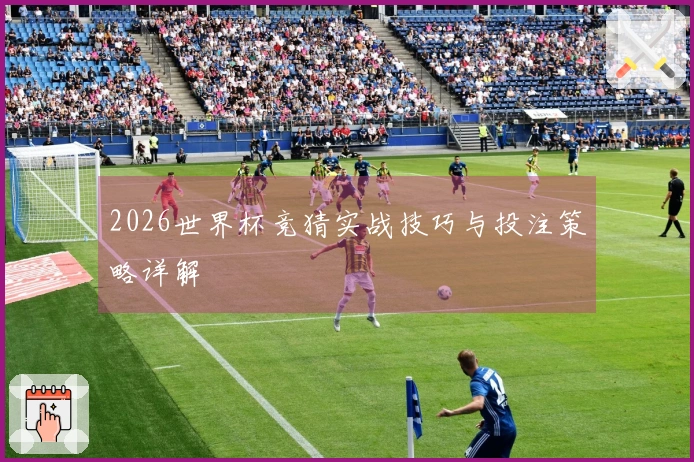 2026世界杯竞猜实战技巧与投注策略详解
